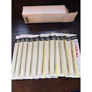 (11) VTG EVERSHARP BALLPOINT PEN REFILL 1 FITS ALL S04 Black  Medium NOS Vintage